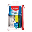  Maped Estuche Escolar Student Kit 10uds Transparente