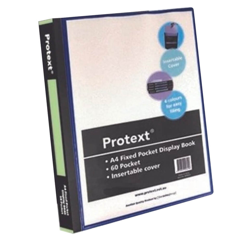  Protext Insert Cover Display Book A4 (Negro)