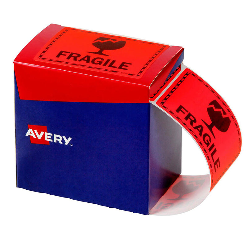 Avery Fragile Rótulos 750pcs (75x99.6mm)