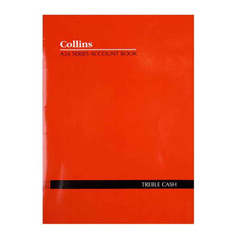 Livro da conta Collins 24 folhas (A4)