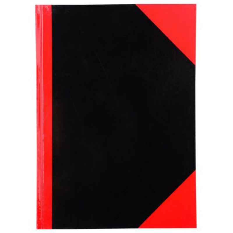 Cumberland Index Notebook 100 folhas A-Z (vermelho e preto)