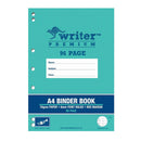 Livro do Binder Premium do Writer (A4)
