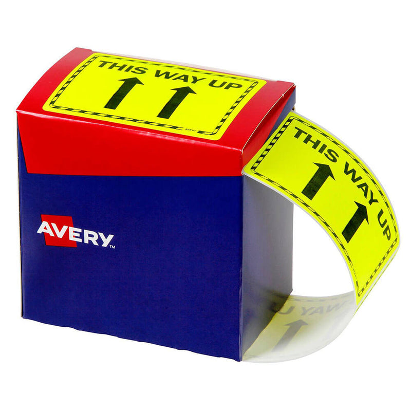 Avery rotula 750pcs 75x99.6mm (amarelo)