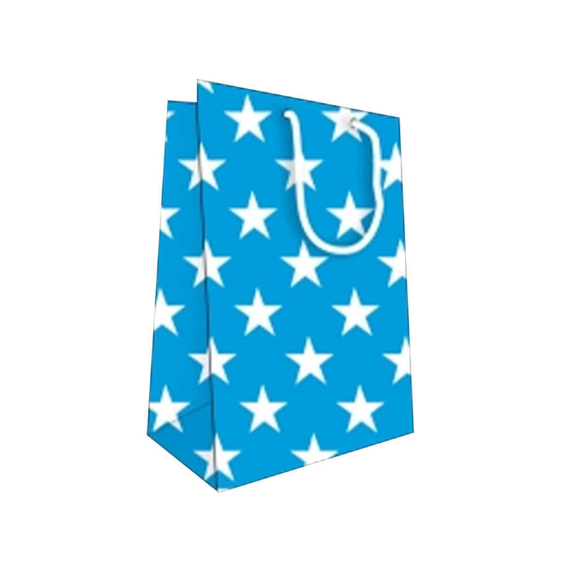 Ozcorp estrela bolsa de presente (azul)