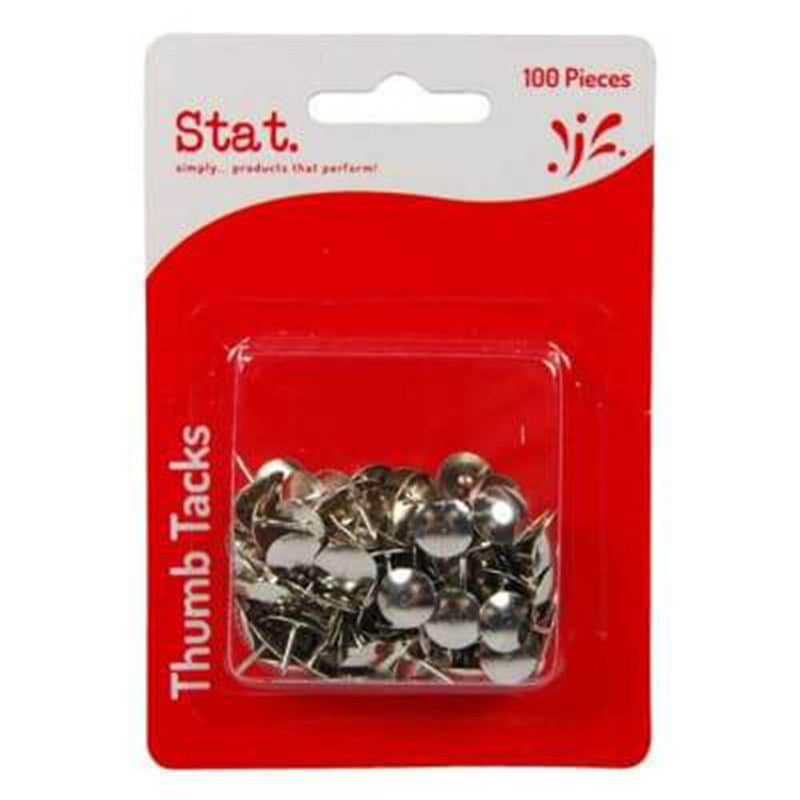 Stat Thumb tacks Pins de desenho (100pk)