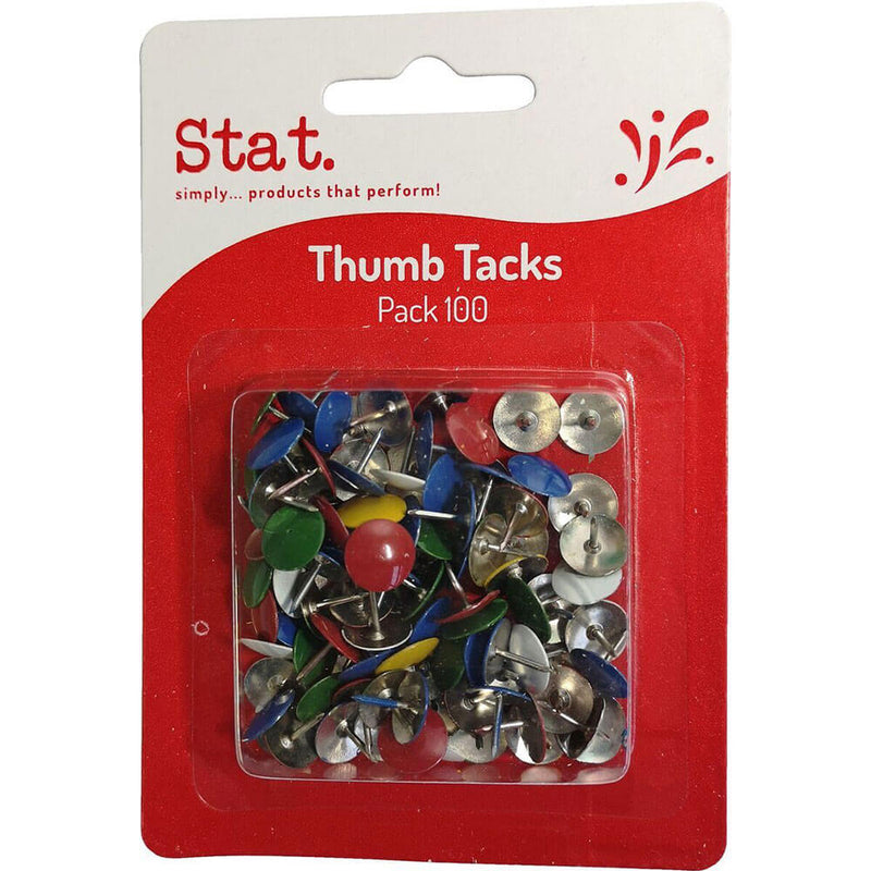 Stat Thumb tacks Pins de desenho (100pk)