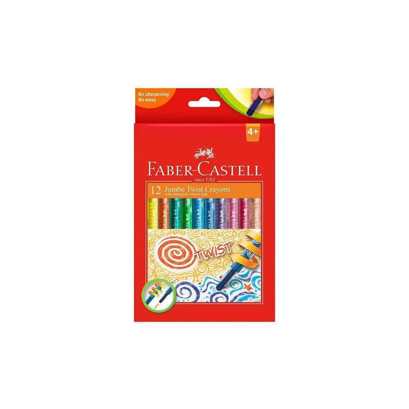 Faber-Castell Twistable Crayons 12pk (variado)