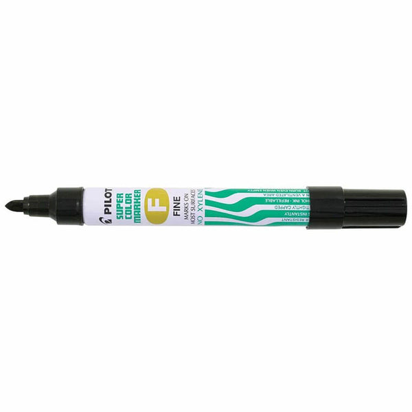 Pilot SCA-Fine Super Marker 12pcs (Black)