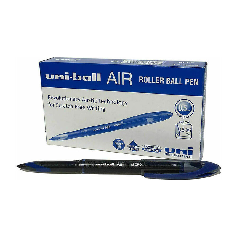 Uni Air Liquid Ink Micro Rollerball Pen 0.5mm 12pcs