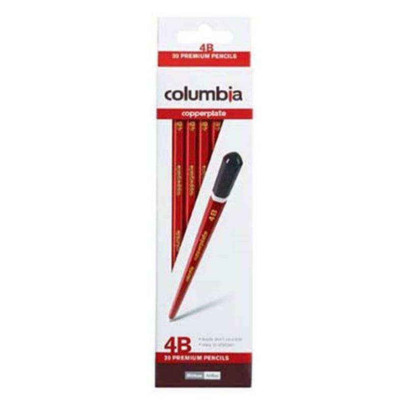  Lápices Columbia Copperplate Premium (caja de 20)