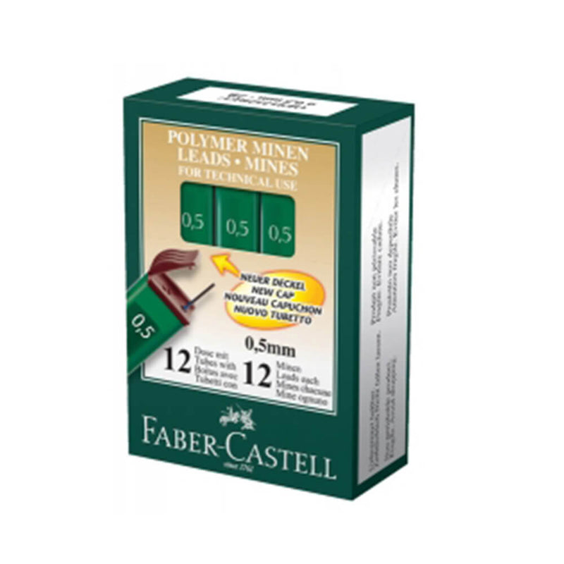  Minas Faber-Castell HB (Caja de 12)