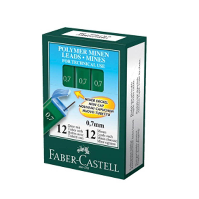  Minas Faber-Castell HB (Caja de 12)