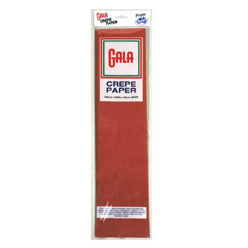  Papel Crepé Gala, Paquete de 12 (240x50cm)
