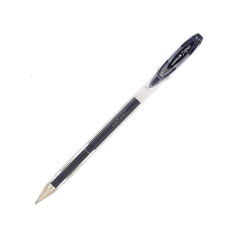  Bolígrafo roller con punta fina y tinta de gel Uni Signo (caja de 12)