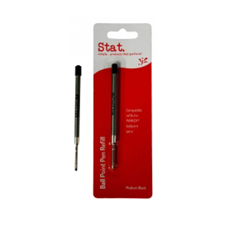 STAT Parker Médio Ballpond Pen Recil (pacote de 10)