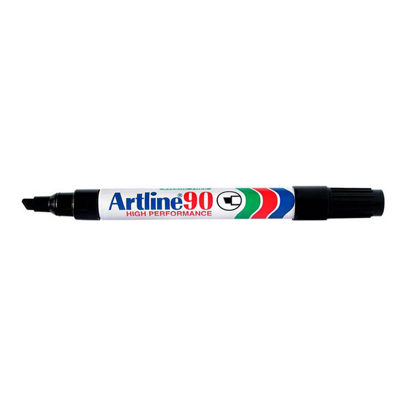  Marcador permanente Artline con punta de cincel de 5 mm (paquete de 12)