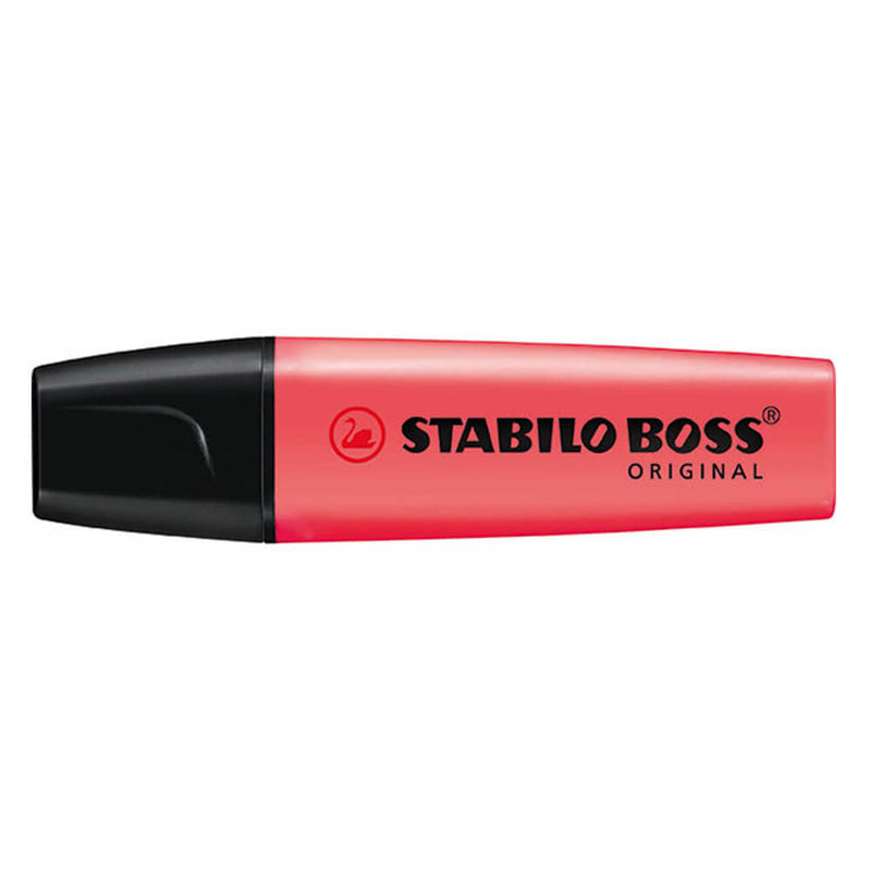 Rotulador resaltador original Stabilo Boss (caja de 10)