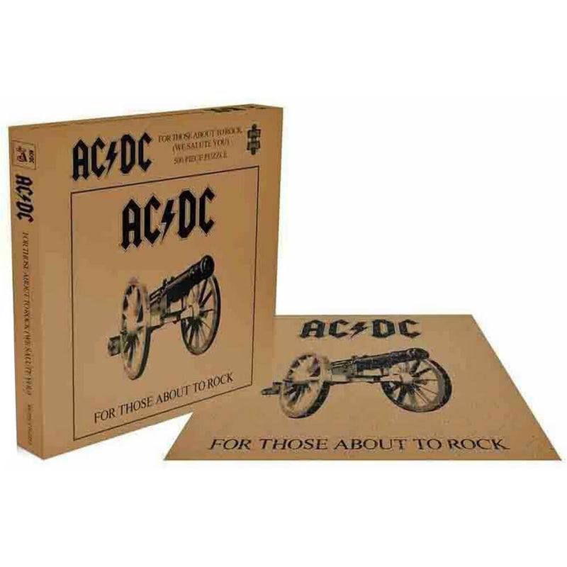 Serras de rock AC/DC Puzzle (500pcs)