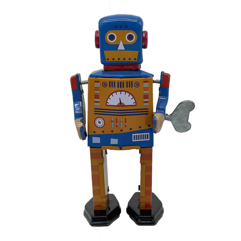 Sr. e Sra. Tin Robot Toy 15cm